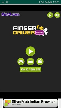 Finger Driver NEON游戏截图5