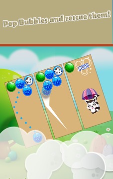 Bubble Shooter Racoon Rescue Mission游戏截图4