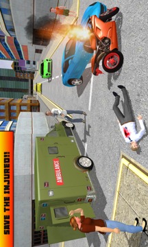 US Army Ambulance Rescue Game Simulator游戏截图3