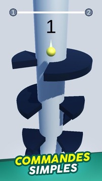 helix Ball Jump : Ball helix Jump游戏截图2