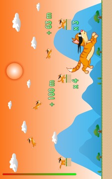 Ninja Cat Frenzy Jump游戏截图2