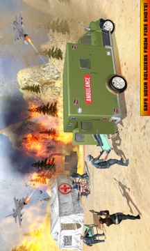 US Army Ambulance Rescue Game Simulator游戏截图5