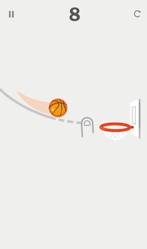 Dunk Line : drawing basketball游戏截图2