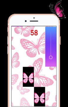 Mariposa Piano Tiles 2018游戏截图5