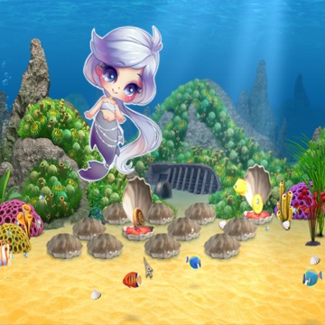 Lovely Mermaid Adventure Game游戏截图1