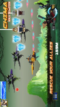 Ninja Chima War - Rescue Quest游戏截图1