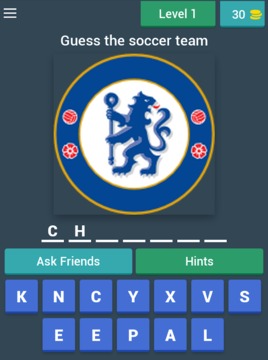 Guess The Soccer Team 2018游戏截图4