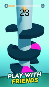 helix Ball Jump : Ball helix Jump游戏截图3