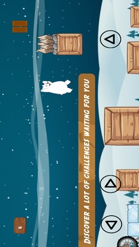 ice bear in Super Runner Bare Bear Adventure Time游戏截图4