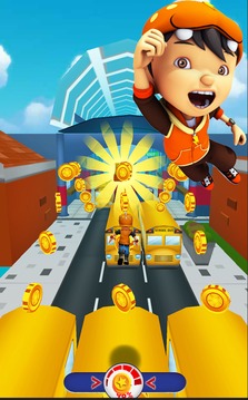 Hero Boboiboy Run游戏截图2