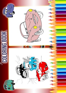How To Color Lightning Mcqueen游戏截图3