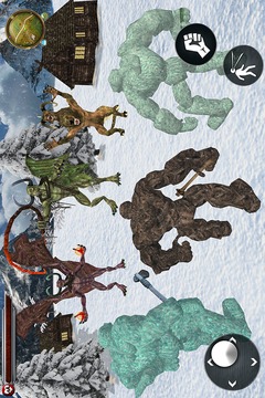 Yeti Monster jungle Simulator游戏截图3