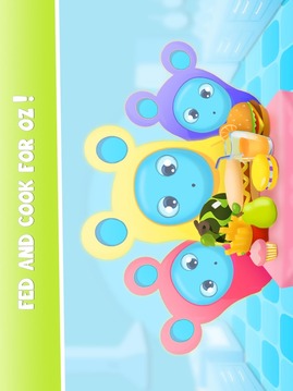 Oz - Take care of lovely babies pets games游戏截图2