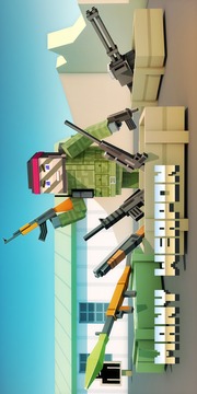 Online Block Wars IO (Shooting Online)游戏截图3