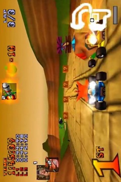 Trick CTR Crash Team Racing New游戏截图1