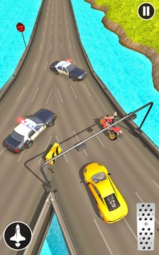 US Police vs Gangster Car Chase Simulator 3D游戏截图4