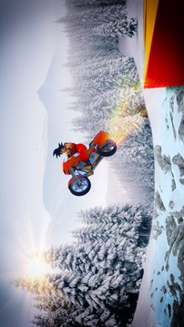 Superheroes Downhill Snow: Superhero Racing Game游戏截图3