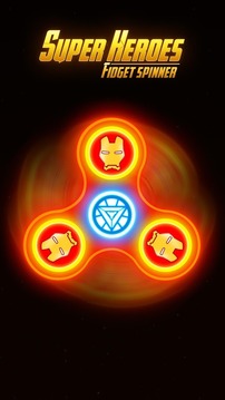 Super Hero Fidget Spinner - Avenger Fidget Spinner游戏截图2