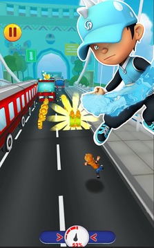 Hero Boboiboy Run游戏截图1