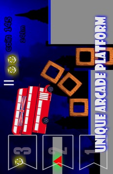 Crazy Bus Driver Dash - Action Platformer游戏截图1