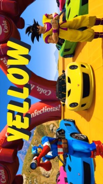 Superheroes Car Stunts: Top Speed Racing Games游戏截图5