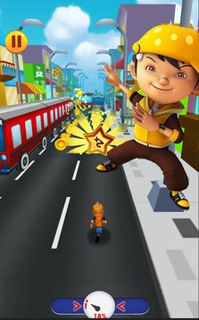 Hero Boboiboy Run游戏截图4