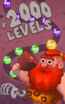 Stone Age Bubble Popper游戏截图4