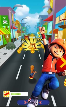 Hero Boboiboy Run游戏截图5