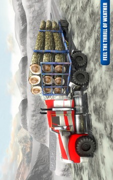Cargo Truck Logging Simulator : Hill Drive Cargo 3游戏截图1