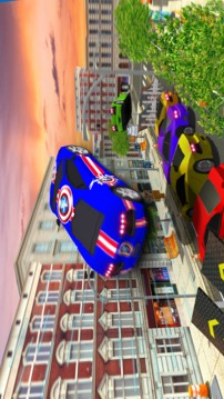 Superhero Car Driver Stunt Master - Stuntman Hero游戏截图5