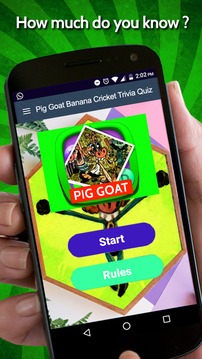 Pig Goat Banana Cricket Trivia Quiz游戏截图4