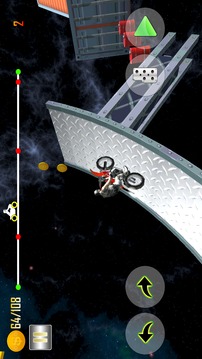 Xtreme Space Stunt Bike游戏截图4