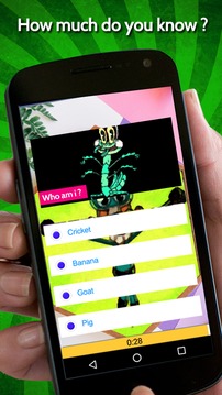 Pig Goat Banana Cricket Trivia Quiz游戏截图5