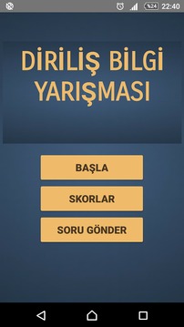 DİRİLİŞ BİLGİ YARIŞMASI游戏截图2