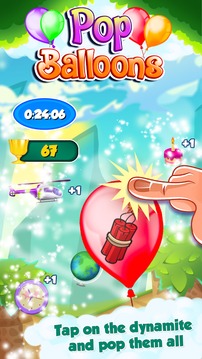 流行气球 - 上瘾的游戏游戏截图2