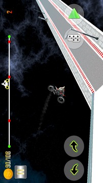Xtreme Space Stunt Bike游戏截图2