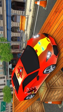 Superhero Car Driver Stunt Master - Stuntman Hero游戏截图2