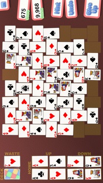 Crystal Crazy Quilt Solitaire游戏截图1