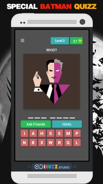 Guess the SuperHero & Villains Batman Quiz游戏截图1