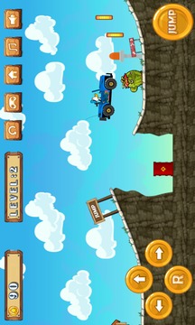 Hill Climb Mr. Donald Duck游戏截图2