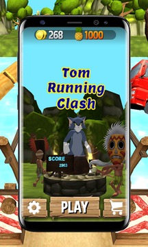 Subway Tom Running Clash Jerry Escape游戏截图2