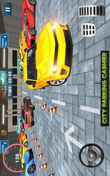 Multistory Car Parking Cashier - City Drive Sim游戏截图3