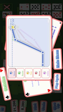 Crystal Crazy Quilt Solitaire游戏截图2