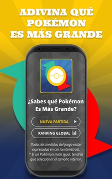 Qué Pokémon Es Más Grande游戏截图4