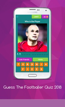 Guess The Footballer Quiz 2018游戏截图3