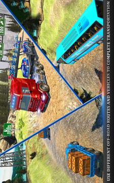 Offroad Police Transporter: Police Cargo Games游戏截图5