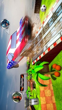 Superhero Color Car Stunt Race Adventure游戏截图4