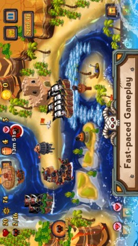 Tower Defense Pirates TD游戏截图1