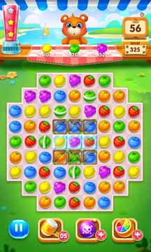 Fruit Candy Bombs:Puzzle Match 3游戏截图1