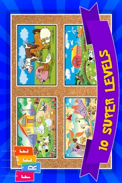 Farm Animal Puzzle Free游戏截图4